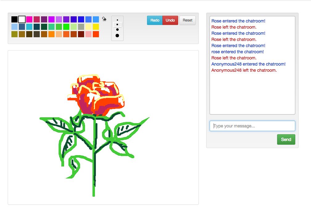 drawing on Whiteboard